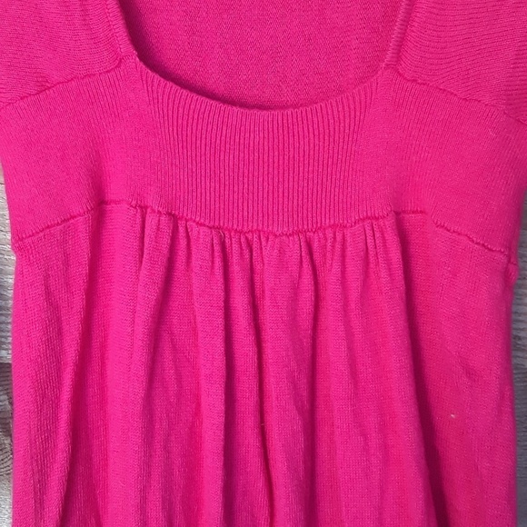 Express Minidress/Tunic Sweater with Wide Neckline - Picture 4 of 4